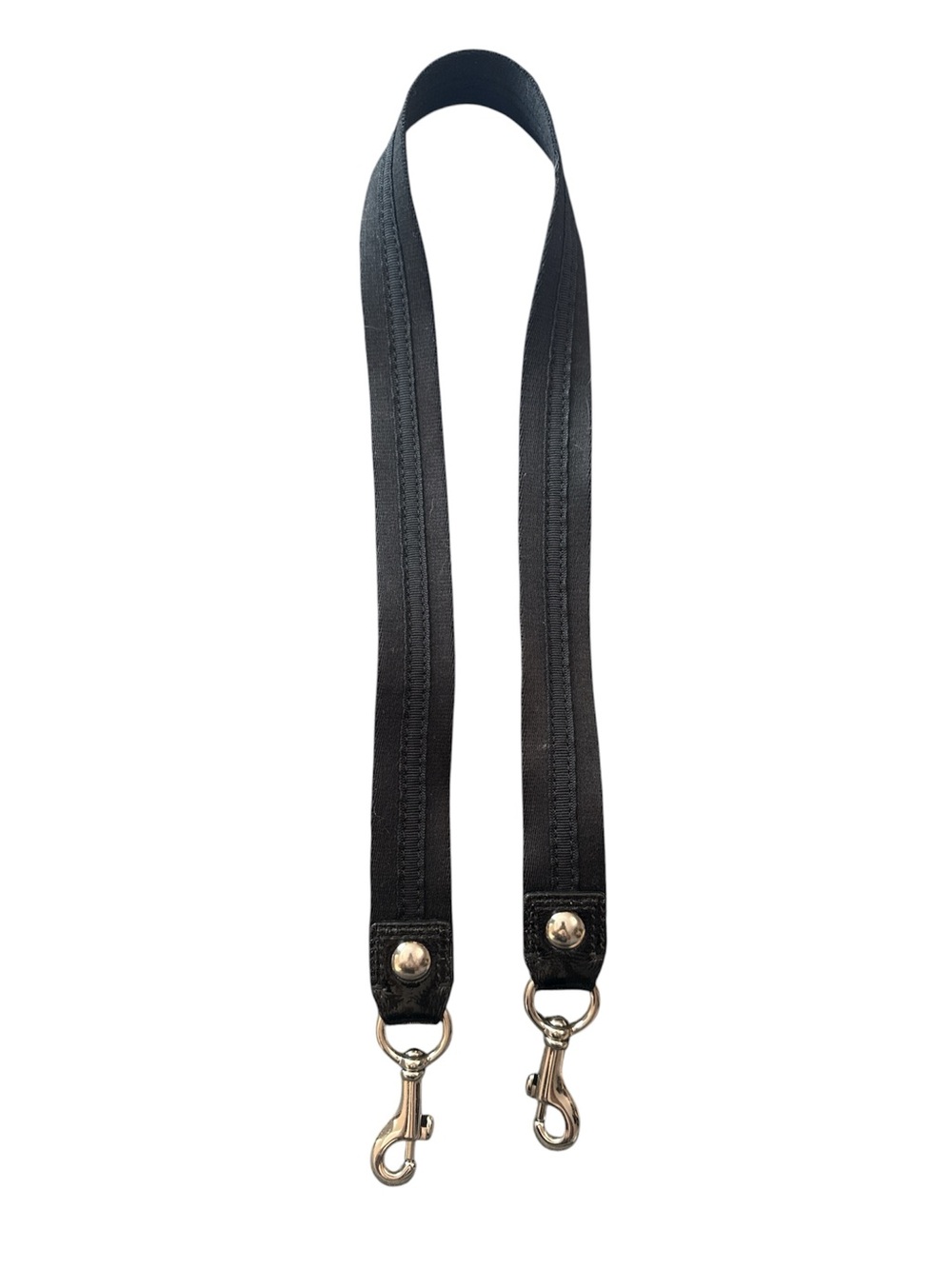 Coach Poppy Shoulder strap Black/Silver with Patent Leather